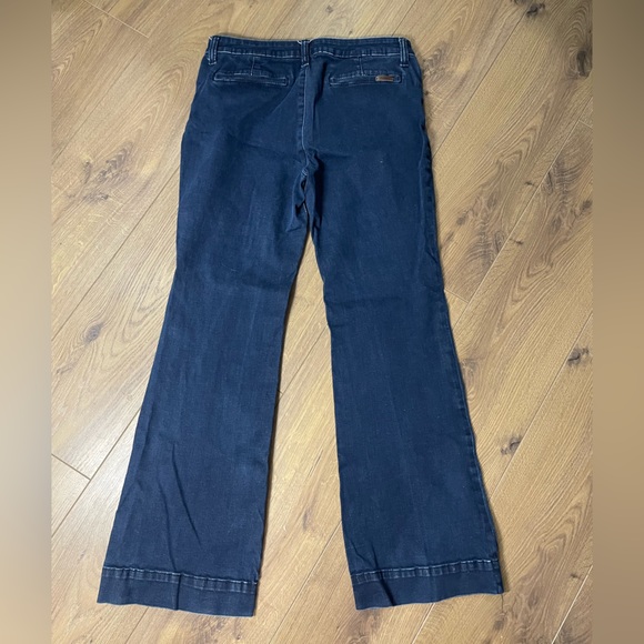 Wrangler Boot Cut Denim Jeans Medium Wash Women’s 32” Waist (Hem Altered) - Picture 5 of 7